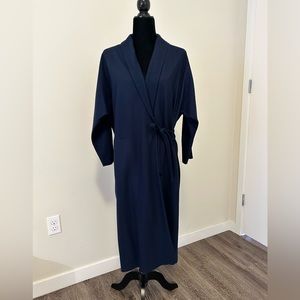 Eileen Fisher Boiled shawl collar wool jersey in
Petite S